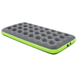 Bestway Materac powietrzny 1-osobowy 188 x 99 x 22 cm Szary i zielony
