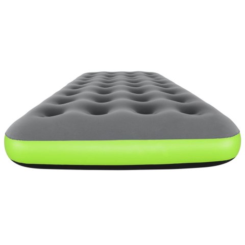 Bestway Materac powietrzny 1-osobowy 188 x 99 x 22 cm Szary i zielony