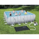 Bestway Słoneczna mata do podgrzewania basenu Czarny 110 x 171 cm PVC