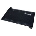 Bestway Słoneczna mata do podgrzewania basenu Czarny 110 x 171 cm PVC