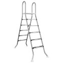 VidaXL Drabina do basenu nadziemnego 224 x 175 cm 5-stopniowy