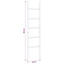VidaXL Drabina na Koc Czarny 40 x 150 cm Bambus