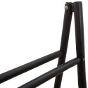 DWUSTRONNA DRABINA NA KOC CZARNY 50 X 50 X 159 CM BAMBUS