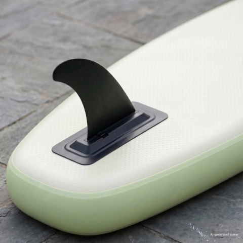 VidaXL Fin do SUP 3,5 x 18 x 21,5 cm nylon Czarny