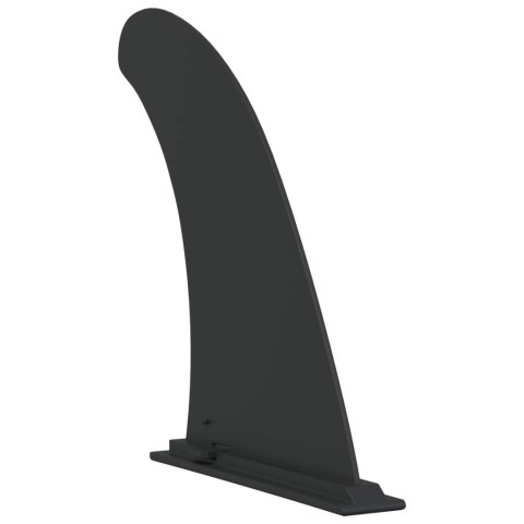 VidaXL Fin do SUP 3,5 x 18 x 21,5 cm nylon Czarny