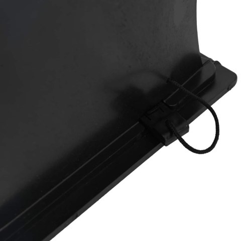 VidaXL Fin do SUP 3,5 x 18 x 21,5 cm nylon Czarny