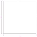 VidaXL Obrus stołowy Kwadrat Biały 90 x 90 cm Poliester