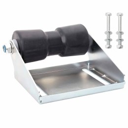 ROLKI PRZYCZEPY DO ŁODZI Z UCHWYTEM 20,3 CM STAL OCYNKOWANA