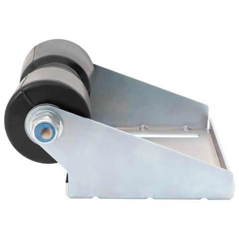 ROLKI PRZYCZEPY DO ŁODZI Z UCHWYTEM 20,3 CM STAL OCYNKOWANA