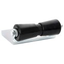 VidaXL Rolki przyczepy do łodzi z uchwytem 25,4 cm Stal ocynkowana