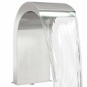 KASKADA DO BASENU Z LED STAL NIERDZEWNA 304 45 X 30 X 65 CM