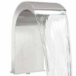 KASKADA DO BASENU Z LED STAL NIERDZEWNA 304 45 X 30 X 65 CM