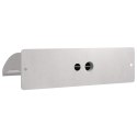 VidaXL Kaskada do basenu z LED Stal nierdzewna 304 51 x 26 x 13 cm