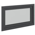 VidaXL Biała wewnętrzna kolor okna piwnicznego RISOR 100 x 60 cm