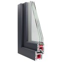VidaXL Biała wewnętrzna kolor okna piwnicznego RISOR 120 x 60 cm