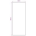 VidaXL Chodnik dywanowy LESAKA Czarny i biały 80 x 200 cm