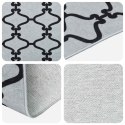 CHODNIK DYWANOWY ORIZ 1150 GSM CZARNY WZÓR SIATKOWY