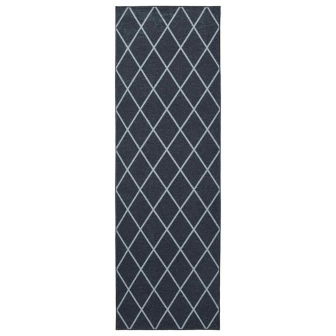 CHODNIK DYWANOWY ORIZ 1150 GSM CZARNY WZÓR SIATKOWY
