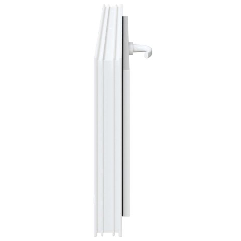 VidaXL Biała wewnętrzna kolor okna piwnicznego RISOR 105 x 40 cm