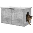 VidaXL Koty Dom Betonowy 85 x 55 x 50,5 cm Drewno inżynieryjne