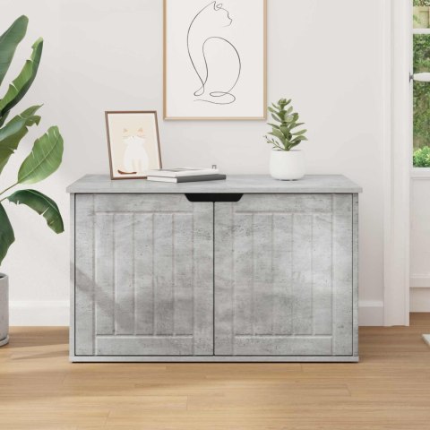 VidaXL Koty Dom Betonowy 85 x 55 x 50,5 cm Drewno inżynieryjne