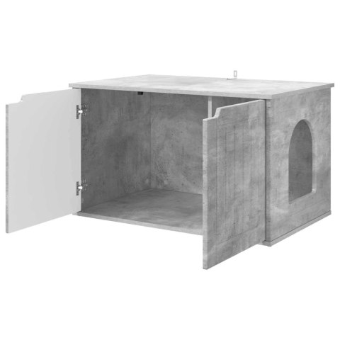 VidaXL Koty Dom Betonowy 85 x 55 x 50,5 cm Drewno inżynieryjne