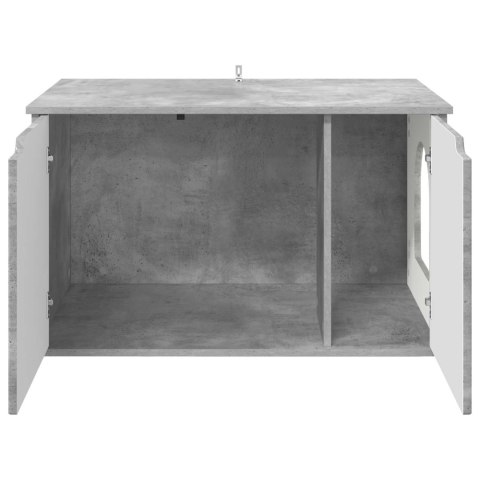 VidaXL Koty Dom Betonowy 85 x 55 x 50,5 cm Drewno inżynieryjne