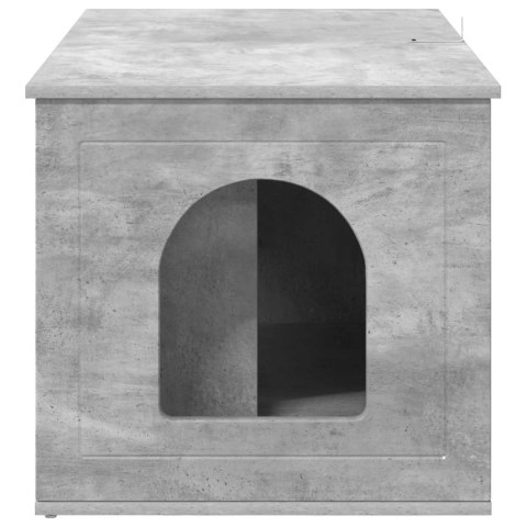 VidaXL Koty Dom Betonowy 85 x 55 x 50,5 cm Drewno inżynieryjne