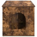 VidaXL Koty Dom Dąb wędzony 85 x 55 x 50,5 cm Drewno inżynieryjne