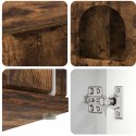 VidaXL Koty Dom Dąb wędzony 85 x 55 x 50,5 cm Drewno inżynieryjne