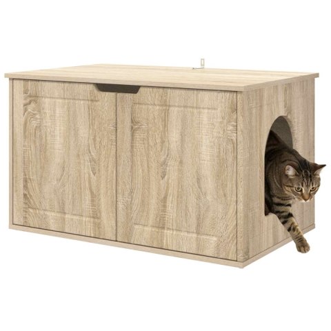 VidaXL Koty Dom Sonoma 85 x 55 x 50,5 cm Drewno inżynieryjne