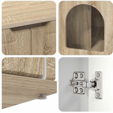 VidaXL Koty Dom Sonoma 85 x 55 x 50,5 cm Drewno inżynieryjne