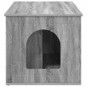 VidaXL Koty Dom Szary Sonoma 85 x 55 x 50,5 cm Drewno inżynieryjne