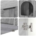 VidaXL Koty Dom Szary Sonoma 85 x 55 x 50,5 cm Drewno inżynieryjne
