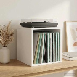 VidaXL Pudełko na albumy winylowe 2 szt. Biały 37 x 36,5 x 38 cm