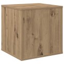 VidaXL Pudełko na albumy winylowe 2 szt. Dąb artisan 37 x 36,5 x 38 cm