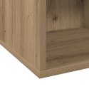 VidaXL Pudełko na albumy winylowe 2 szt. Dąb artisan 37 x 36,5 x 38 cm