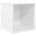 PUDEŁKO NA ALBUMY WINYLOWE BIAŁY 37 X 36,5 X 38 CM