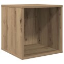 PUDEŁKO NA ALBUMY WINYLOWE DĄB ARTISAN 37 X 36,5 X 38 CM