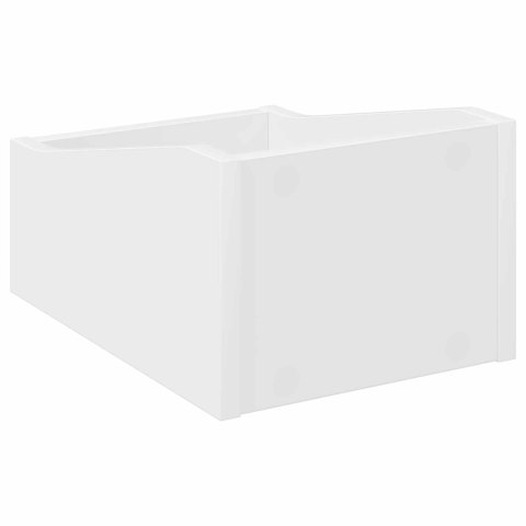 PUDEŁKO NA PŁYTY LP 2 SZT. BIAŁY 23 X 33 X 16 CM