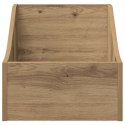 VidaXL Pudełko na płyty LP 2 szt. Dąb artisan 37 x 33 x 32 cm