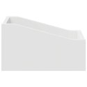 VidaXL Pudełko na płyty LP Biały 18 x 32 x 18 cm Drewno inżynieryjne