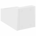 VidaXL Pudełko na płyty LP Biały 18 x 32 x 18 cm Drewno inżynieryjne
