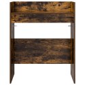 STÓŁ DJ-SKI DĄB WĘDZONY 62 X 45 X 102 CM DREWNO INŻYNIERYJNE