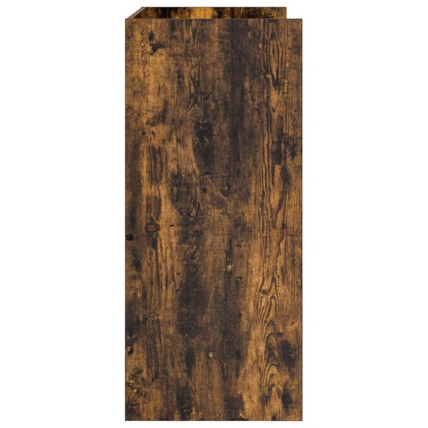 STÓŁ DJ-SKI DĄB WĘDZONY 62 X 45 X 102 CM DREWNO INŻYNIERYJNE
