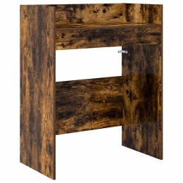 VidaXL Stół DJ-ski Dąb wędzony 82 x 45 x 102 cm Drewno inżynieryjne