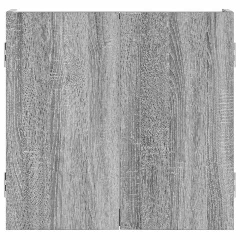 VidaXL Szafka na tarczę do rzutków Szary Sonoma 56 x 12 x 53,5 cm
