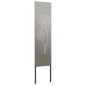 VidaXL Ekran zapewniający prywatność w ogrodzie Rdzawy 32 x 140 cm