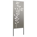 VidaXL Ekran zapewniający prywatność w ogrodzie Rdzawy 50 x 140 cm