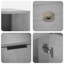 VidaXL Meble dla kota Betonowy szary 100 x 49 x 45 cm